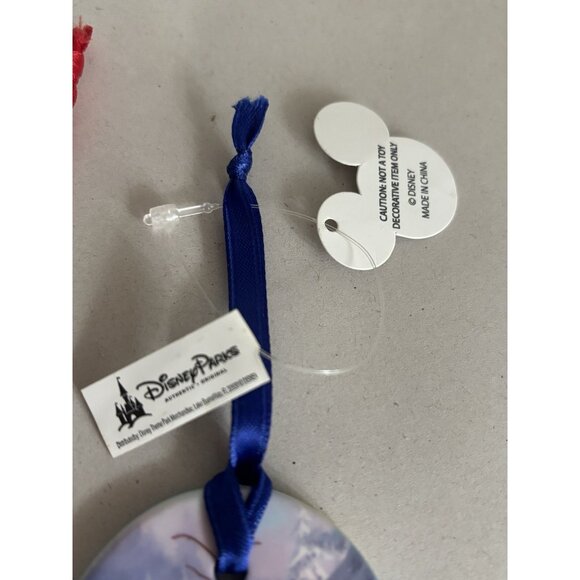 Lot Of 2 Disney Frozen Olaf & Happily Ever After Porcelain Ornament NEW Holiday - Picture 6 of 10